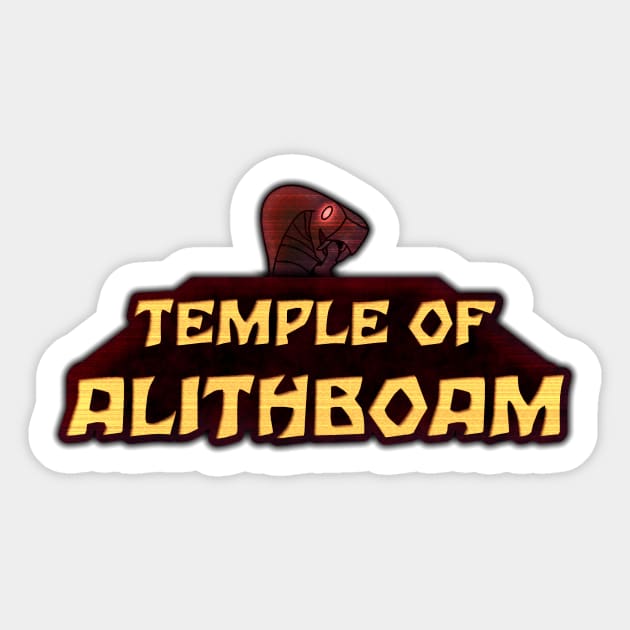 Temple of Alithboam Sticker by BBPGames